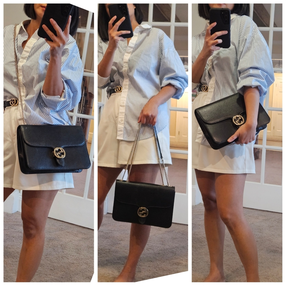 Authentic Gucci Chain Link Interlocking G #4211m - image 3